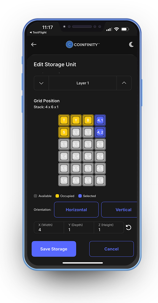 Coinfinity App Screenshot 2